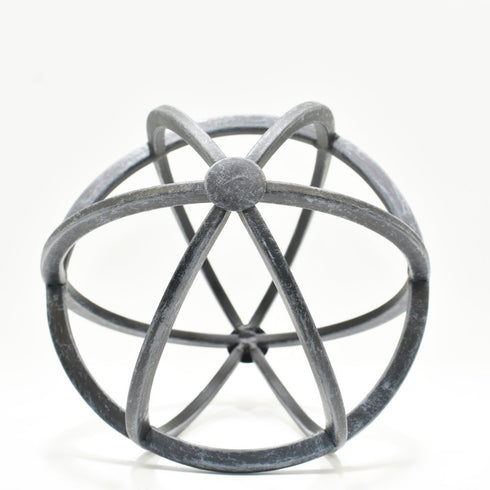 6" Pewter Metal Tabletop Sculpture