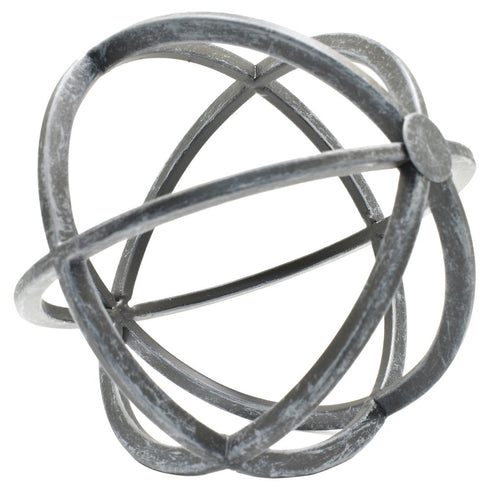 6" Pewter Metal Tabletop Sculpture