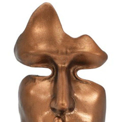 8" Bronze Resin Tabletop Sculpture