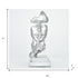 6" Silver Resin Tabletop Sculpture