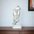 6" Silver Resin Tabletop Sculpture