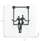 7" Black Resin People Tabletop Sculpture