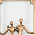 7" Bronze Resin People Tabletop Sculpture