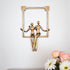 7" Bronze Resin People Tabletop Sculpture