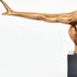 4" Bronze Resin Man Tabletop Sculpture