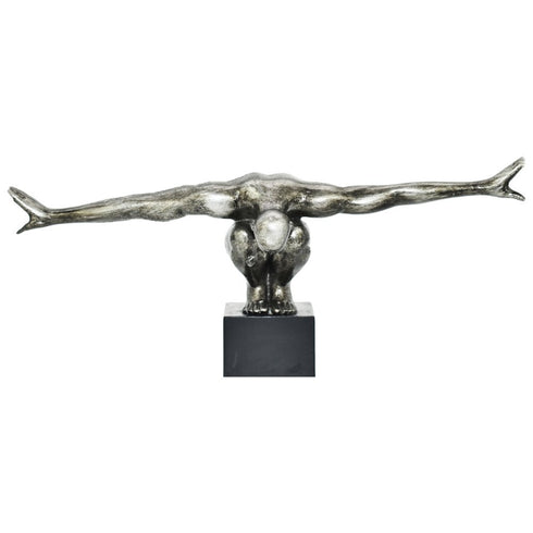 4" Pewter Resin Man Tabletop Sculpture