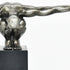 4" Pewter Resin Man Tabletop Sculpture