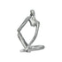 6" Pewter Resin Man Tabletop Sculpture