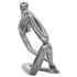 6" Pewter Resin Man Tabletop Sculpture