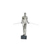 8" Pewter Resin Man Tabletop Sculpture