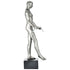 8" Pewter Resin Man Tabletop Sculpture