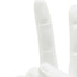 Set of Three White Resin Hand Tabletop Sculpture