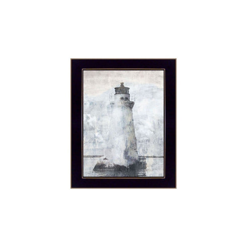 Set Of Two "The Ocean Blues" Black Framed Wall Art