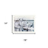 Set Of Two "Sunny Days at the Pier" White Framed Wall Art