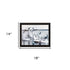 Set Of Two Pelican's on Pier Black Framed Wall Art