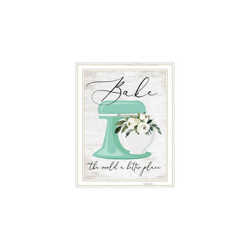 Set Of Two A Better Batter White Framed Wall Art