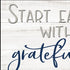 Set Of Two "Grateful Heart" Black Framed Wall Art