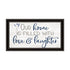 Set Of Two "Grateful Heart" Black Framed Wall Art