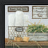 Set Of Two "Fluffy Towels" -Bathroom Decor Black Framed Bathroom Wall Art
