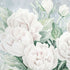 Set Of Two "Peaceful Pastel Peonies" Black Framed Wall Art