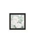 Set Of Two "Peaceful Pastel Peonies" Black Framed Wall Art
