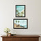 Set Of Two "Wild and Free" In the Ocean Breeze! Black Framed Wall Art