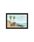 Set Of Two "Wild and Free" In the Ocean Breeze! Black Framed Wall Art