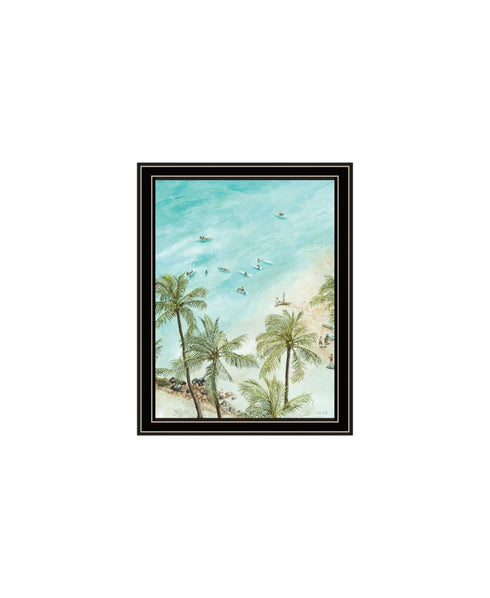 Set Of Two "Wild and Free" In the Ocean Breeze! Black Framed Wall Art