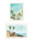 Set Of Two "Wild and Free" In the Ocean Breeze! White Framed Wall Art