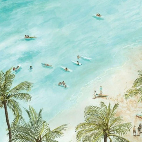 Set Of Two "Wild and Free" In the Ocean Breeze! White Framed Wall Art