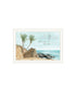 Set Of Two "Wild and Free" In the Ocean Breeze! White Framed Wall Art