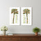 Set Of Two "Beach And Summer Breeze- Take Me There" White Framed Wall Art