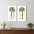 Set Of Two "Beach And Summer Breeze- Take Me There" White Framed Wall Art