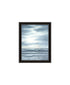 Set Of Two "The Ocean Blue - high tide at sunset." Black Framed Wall Art