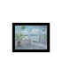 Set Of Two Coastal Porch Relaxing Black Framed Wall Art