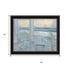 Set Of Two Coastal Porch Relaxing Black Framed Wall Art