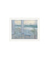 Set Of Two Coastal Porch Relaxing White Framed Wall Art