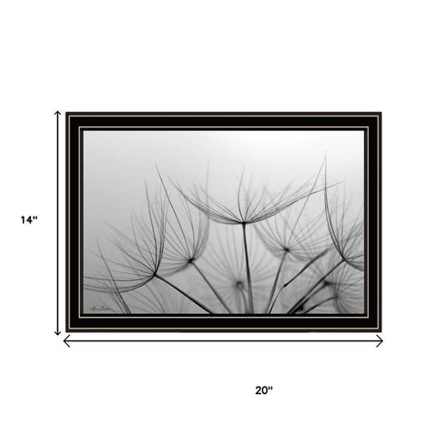 Set Of Two "Delicate Beauty and Love" Black Framed Wall Art