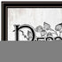 Set Of Two This Kitchen is Seasoned With Love Black Framed Kitchen Wall Art