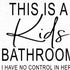 Set Of Two Bathroom Guide to Procedures Black Framed Bathroom Wall Art