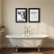 Set Of Two HERD THAT! Black Framed Bathroom Wall Art