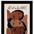 Set Of Two Black is Beautiful Black Framed Wall Art