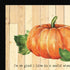 Set Of Two Happy Fall-October Pumpkins Distressed Black Framed Wall Art