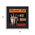 Set Of Two Bucket List Black Framed Wall Art