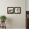 Set Of Two Hot Cocoa And Candy Canes Black Framed Kitchen Wall Art