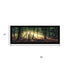 Set Of Two Sun Rays in the Forest Black Framed Wall Art
