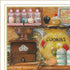 Set Of Two Sugar Spice And Herbs White Framed Kitchen Wall Art