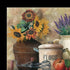 Set Of Three Antique Kitchen with Sugar And Spice Black Framed Kitchen Wall Art