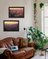 Set Of Two Colors of the Grand Canyon Black Framed Wall Art