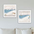 Set Of Two Sail Away With ME White Framed Wall Art